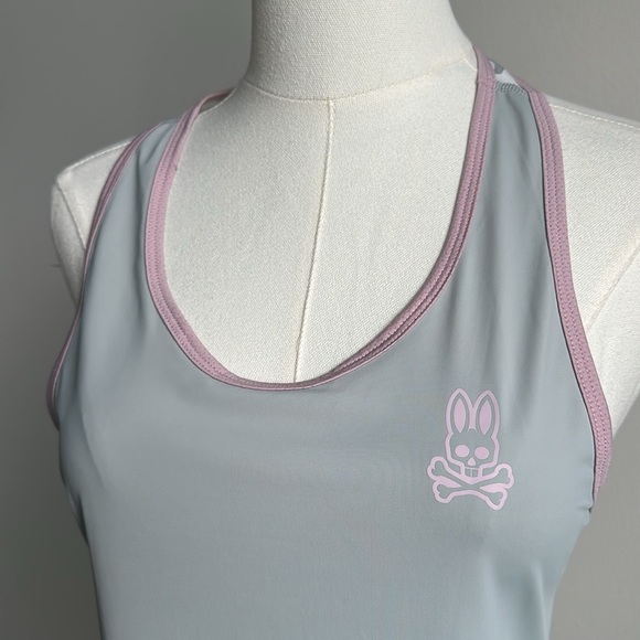 Psycho Bunny Women’s Athletic Moisture Wicking Workout Sport Running Tank‎ Top M - Picture 5 of 10